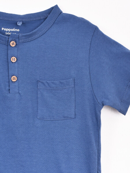 REMERA FELIPE BOY II AZUL OSCURO