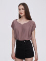 Blusa Elaisa Tostado