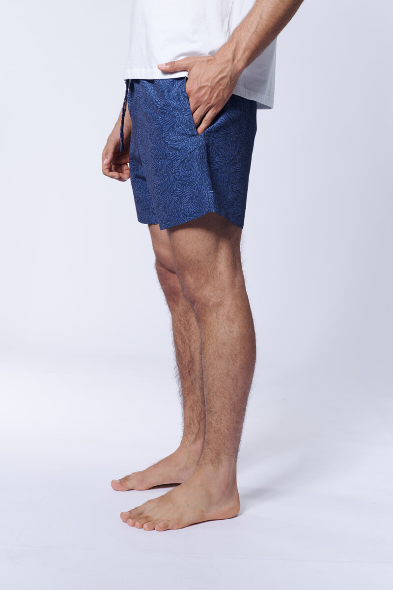 Short de baño Estampa Wild Gris