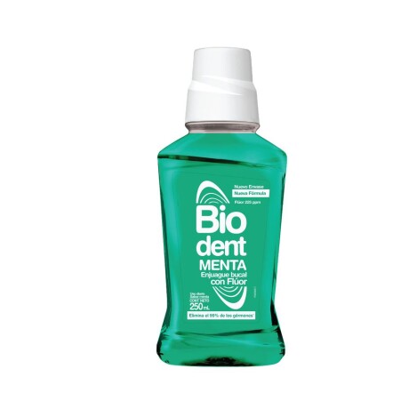 Enjuague Bucal Biodent Mint 250ml Enjuague Bucal Biodent Mint 250ml
