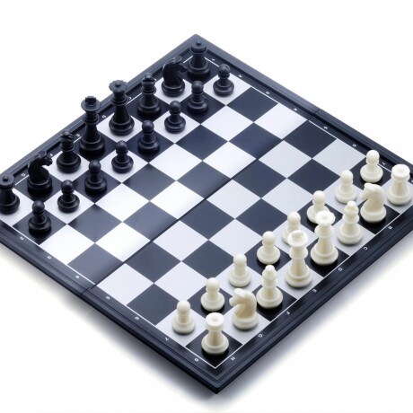 Tablero magnético de damas, backgamon y ajedrez 3 en 1 Tablero magnético de damas, backgamon y ajedrez 3 en 1