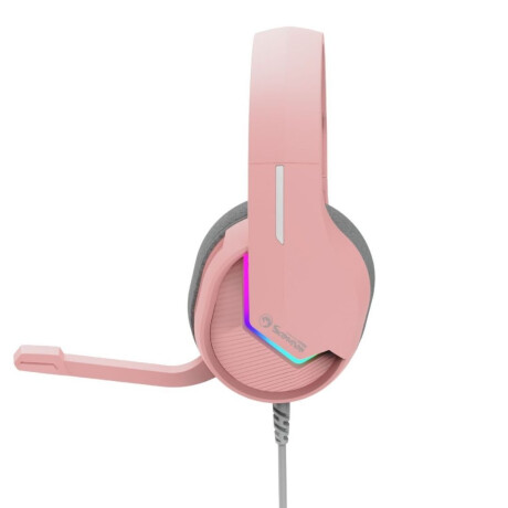 Auricular Gaming Marvo H8618 Tactic 40 RGB Pink