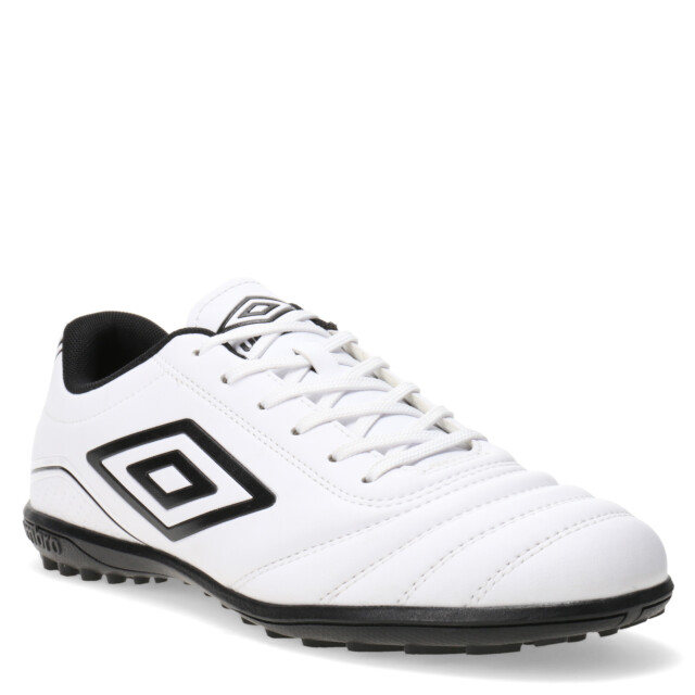 Championes de Hombre Umbro Futbol 5 Classico III TF Blanco - Negro