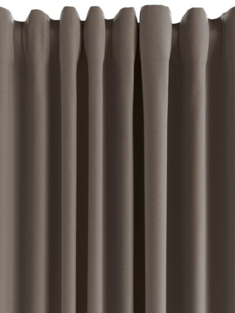Cortina AUSTRA 1x140x300 terciopelo marrón Cortina AUSTRA 1x140x300 terciopelo marrón