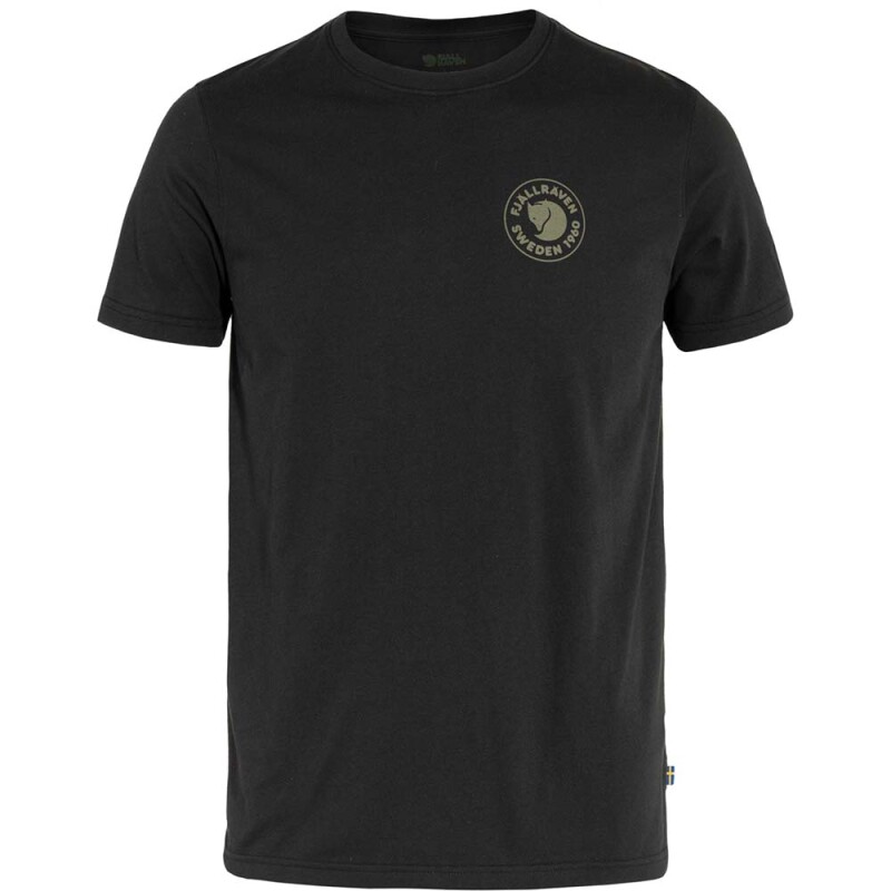 Polo Fjallraven 1960 Logo T-shirt M Hombre Black
