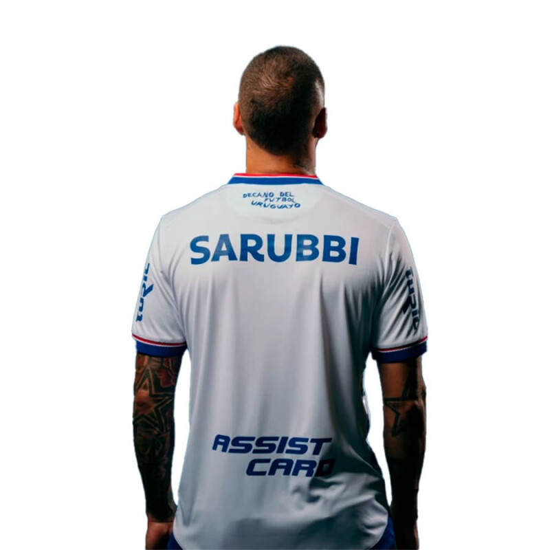 Camiseta Umbro Nacional 2025 de Hombre - NU143050 Blanco-azul Francia
