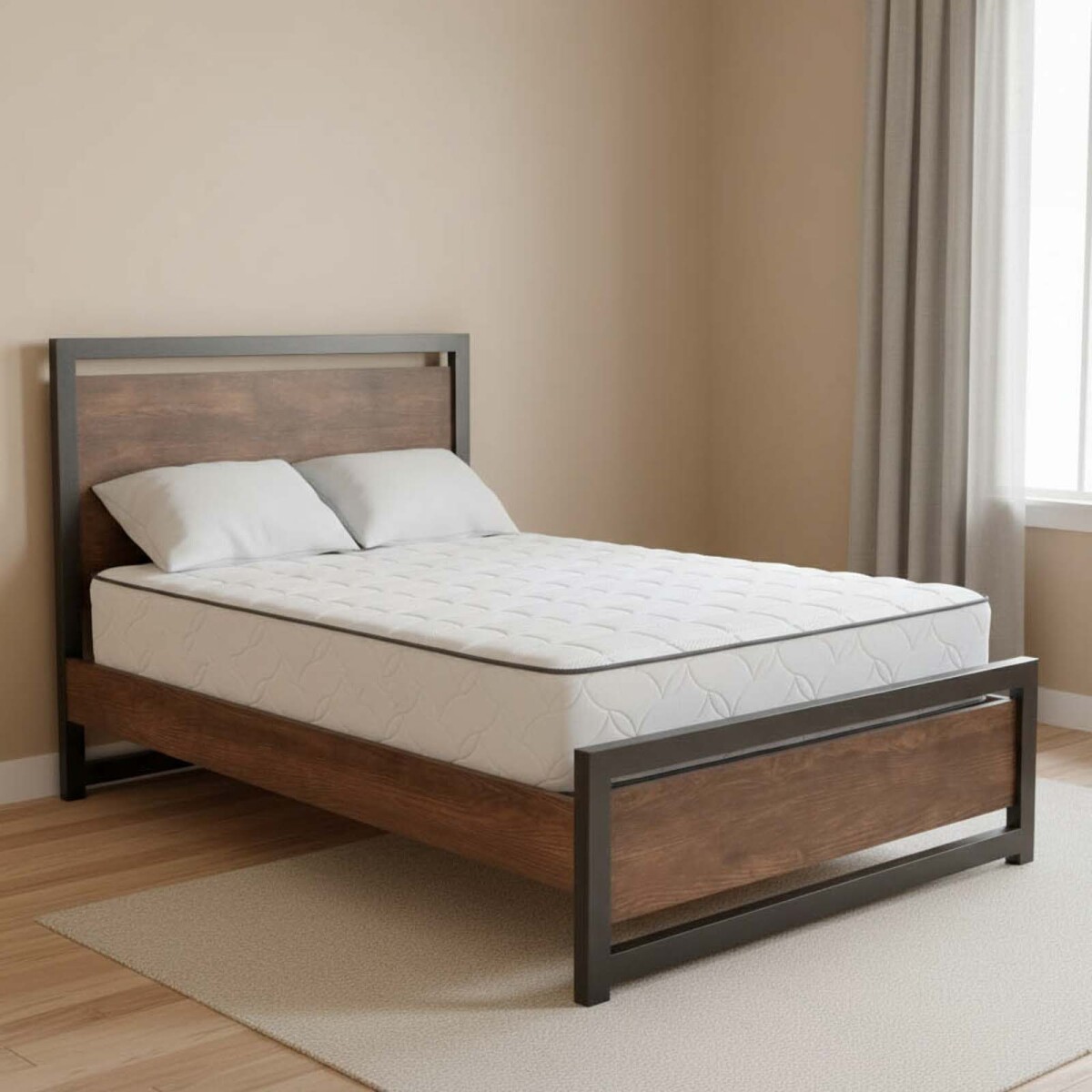 COLCHÓN - KING RESORTES-POCKET NATURAL-BEIGE TOFFEE 