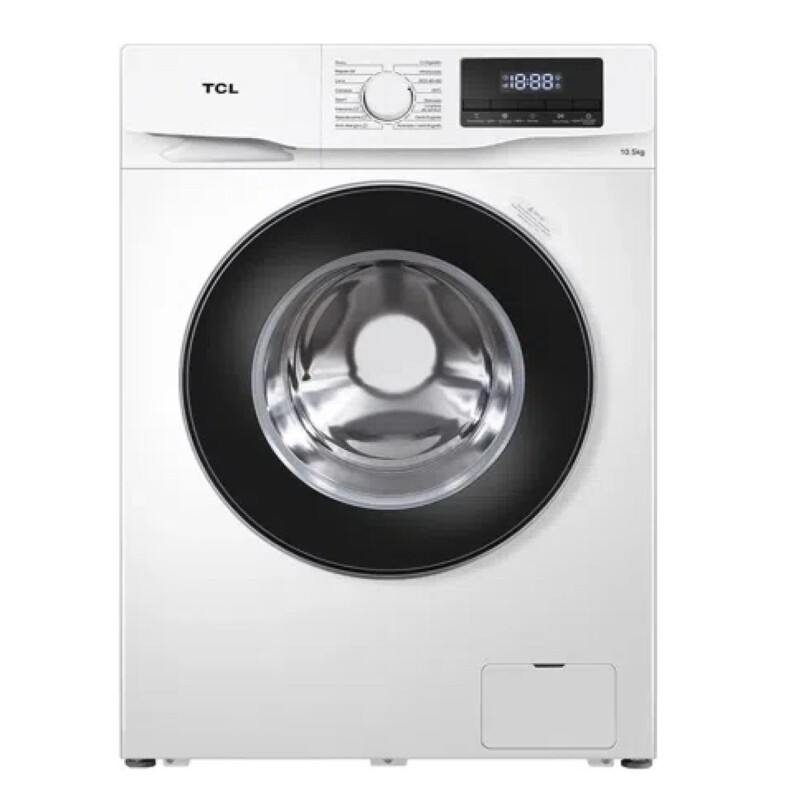 Lavarropas Inverter Tcl P608 Carga Frontal Capacidad 8kg - White Lavarropas Inverter Tcl P608 Carga Frontal Capacidad 8kg - White