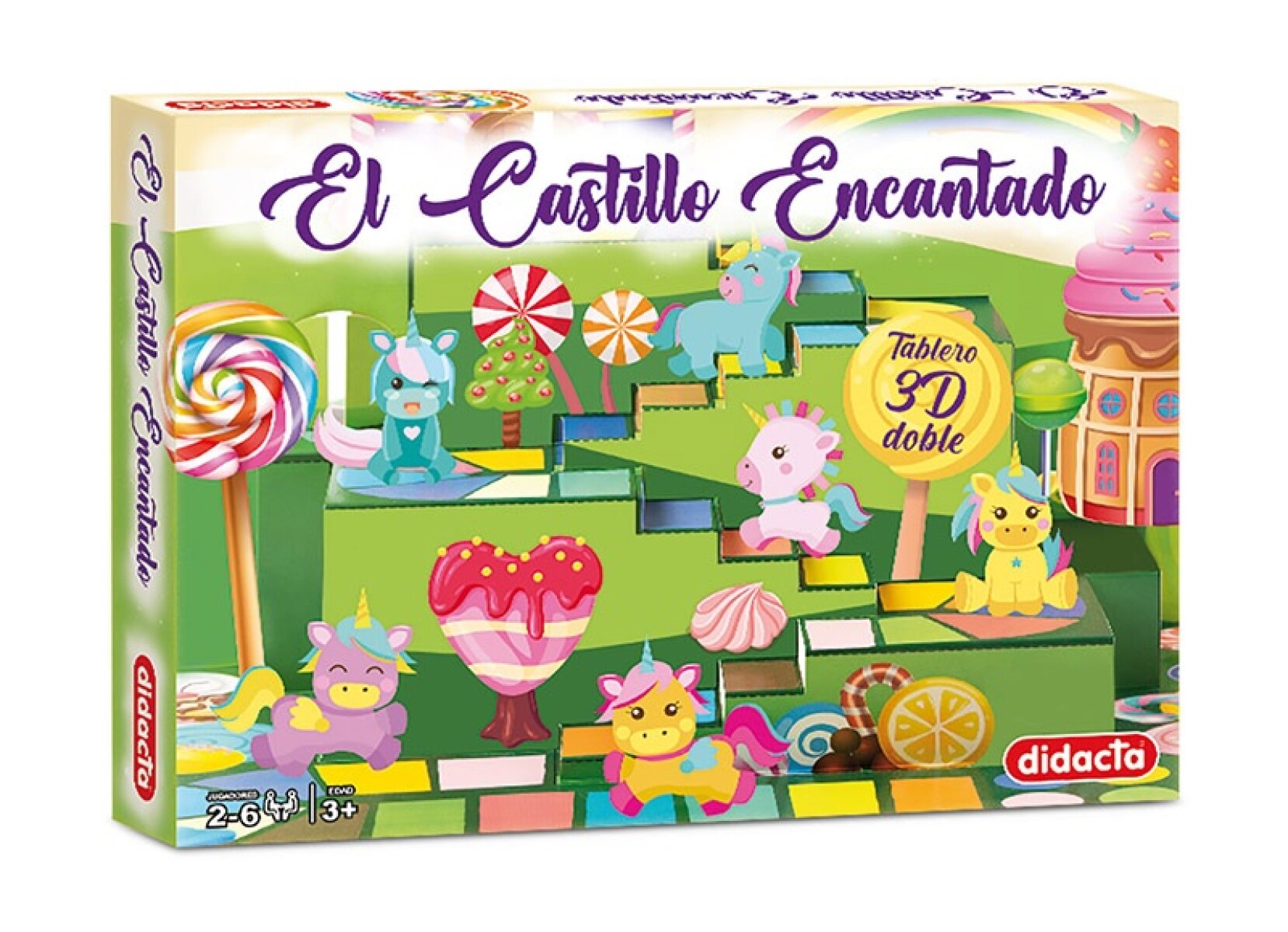 Juego Didacta 3D Unicornios Castillo Encantado 