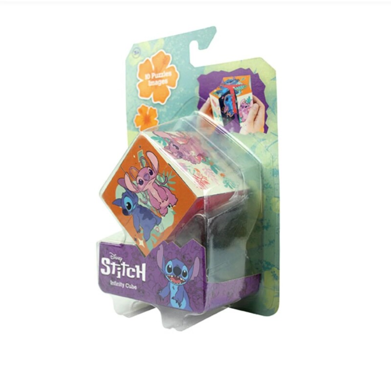 Stitch – Cubo Rompecabezas de Imágenes STICH CUBO DE ENTRETENIMIENTO OFRECE UN DESAFIO ATRACTIVO COMBINA TODOS LOS LADOS PARA CREAR IMAGENES