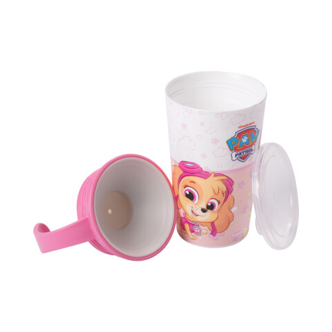 Vaso Plástico Mágico con Asas Paw Patrol Rosa 280 ml U