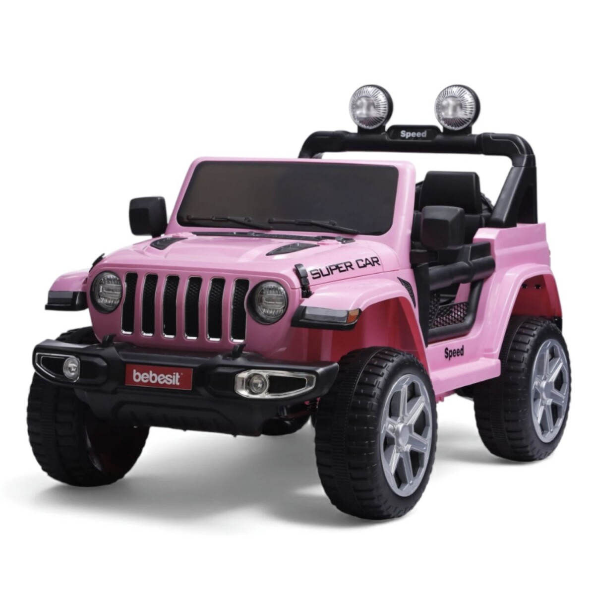Jeep a batería Bebesit Renegado 12V - Rosado 