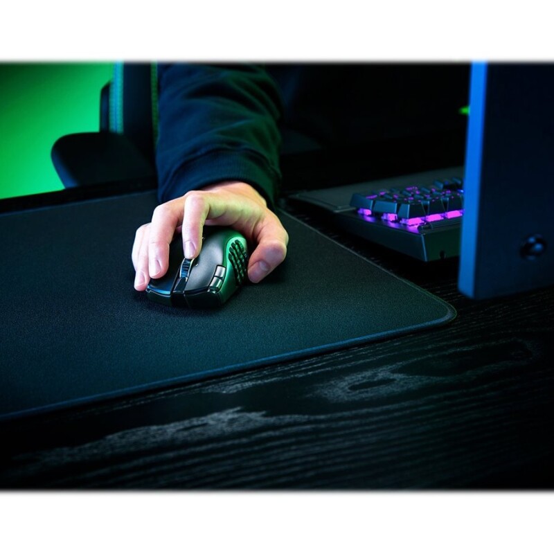 Razer Naga V2 HyperSpeed - Ratón - ratón gaming para MMO - ergonómico - diestro - óptico - 19 botones - inalámbrico - Bluetooth, Razer Naga V2 HyperSpeed - Ratón - ratón gaming para MMO - ergonómico - diestro - óptico - 19 botones - inalámbrico - Bluetooth,