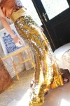 Mermaid Skirt Dorado Fuerte
