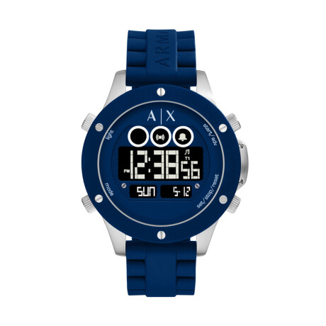 Reloj Armani Exchange Deportivo Silicona Azul 0