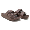 Sandalias The Brooklyn Haus Chinela 2 hebillas de Hombre - YF28M Cafe