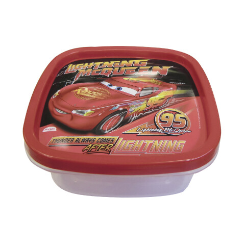 Pote Plástico Cars 580 ml U
