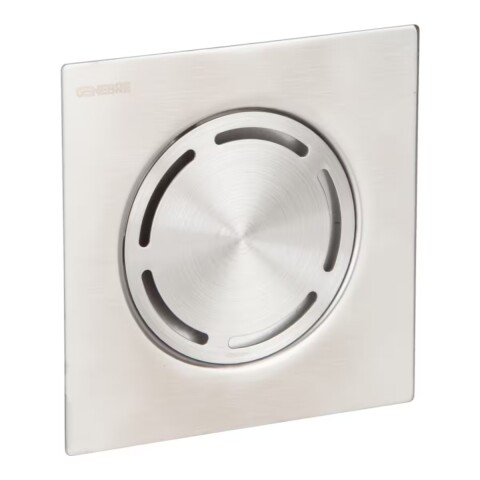 Rejilla de piso click clack 15x15 acero inox Genebre Rejilla De Piso Click Clack 15x15 Acero Inox Genebre