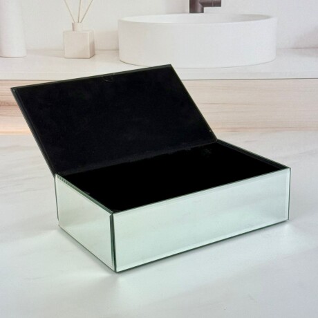 Joyero Box Espejado Largo 21cm x Ancho 13cm x Alto 6cm Joyero Box Espejado Largo 21cm x Ancho 13cm x Alto 6cm