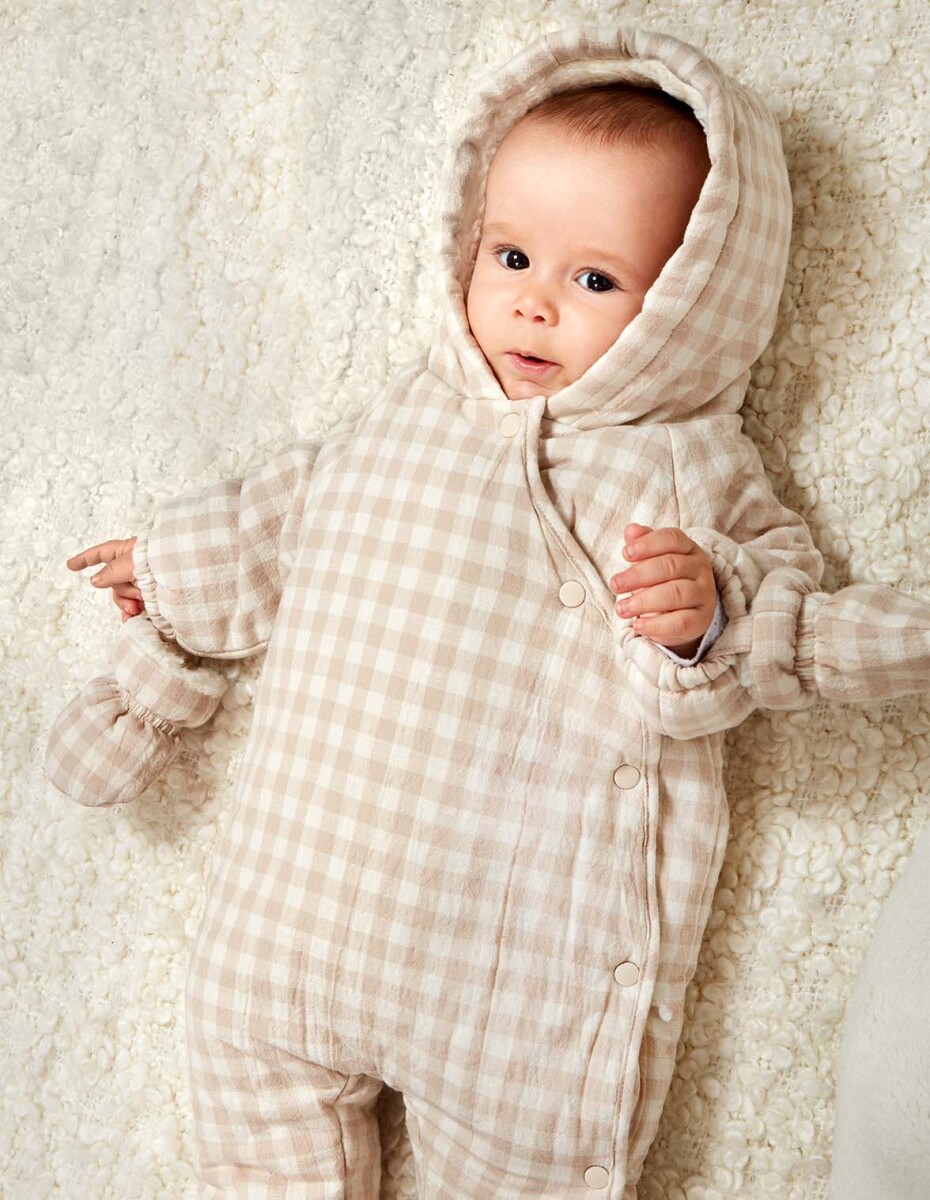 Buzo Vichy - Tostado 