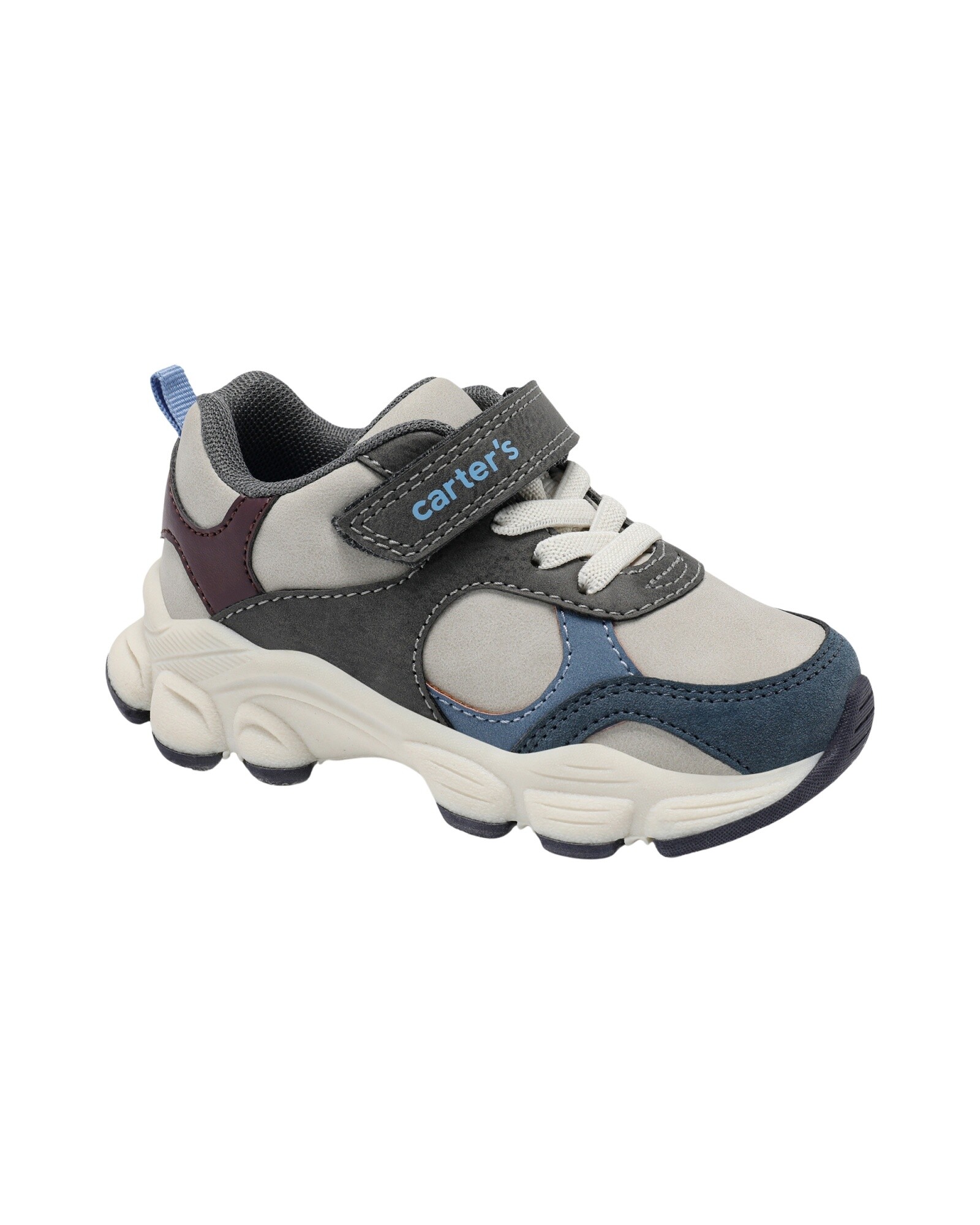 Championes con velcro, diseño colorblock Sin color