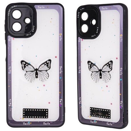 Protector mariposa Samsung A17 negro V01