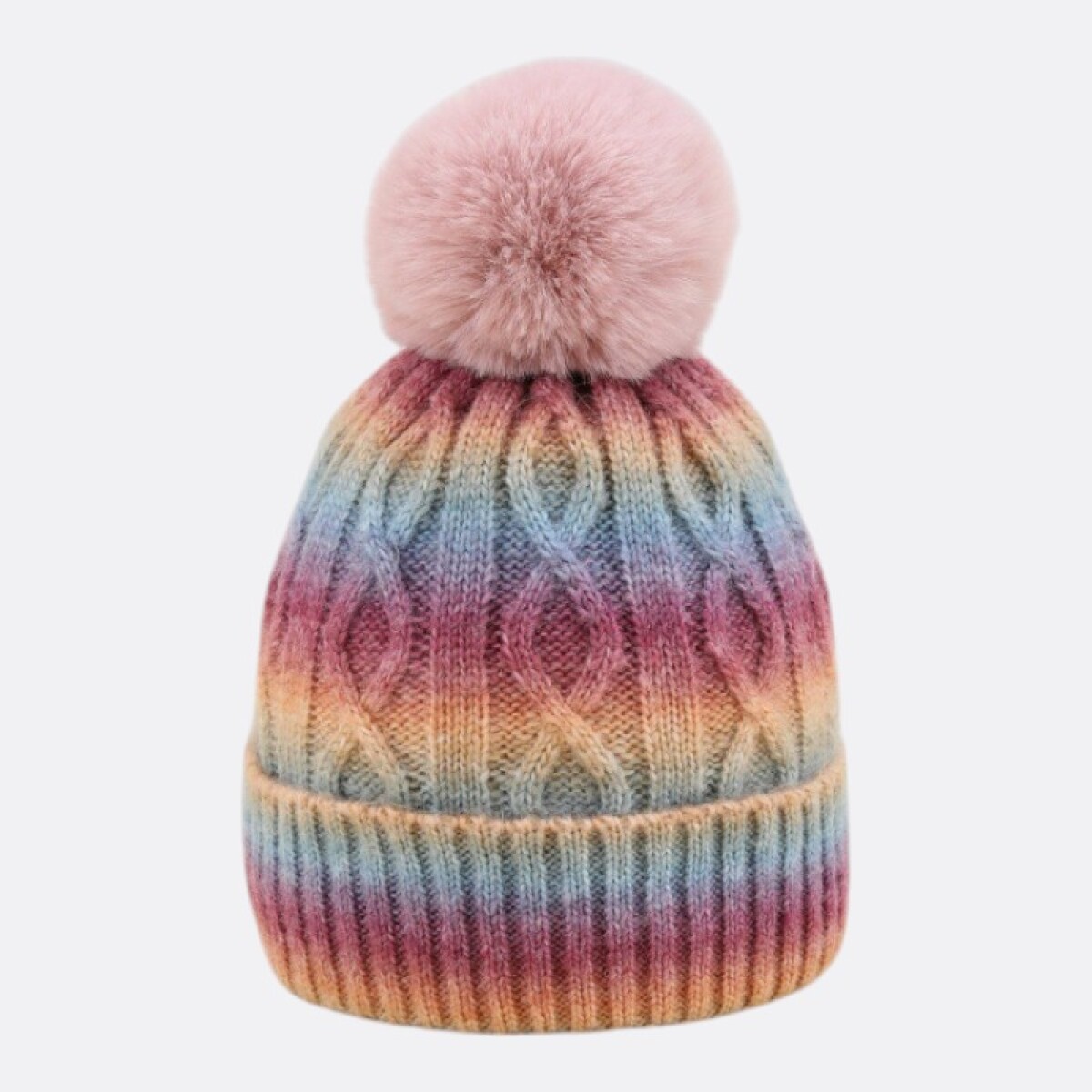 Gorro De Lana PomPom - Rojo 