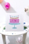 Tarjeta cumpleaños 10x10. DISEÑO 1