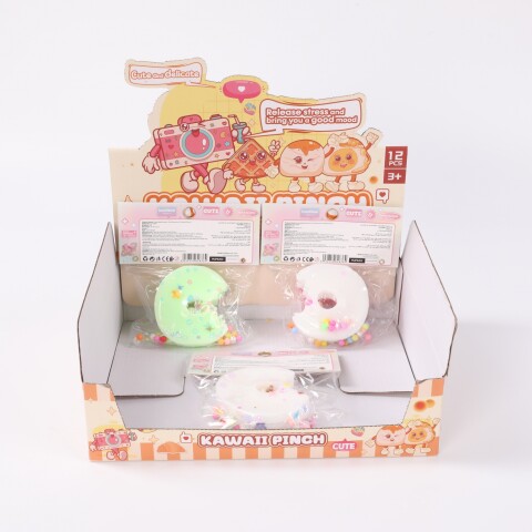JUGUETE ANTIESTRÉS SQUISHY (DONUT COLORES MACARON) JUGUETE ANTIESTRÉS SQUISHY (DONUT COLORES MACARON)