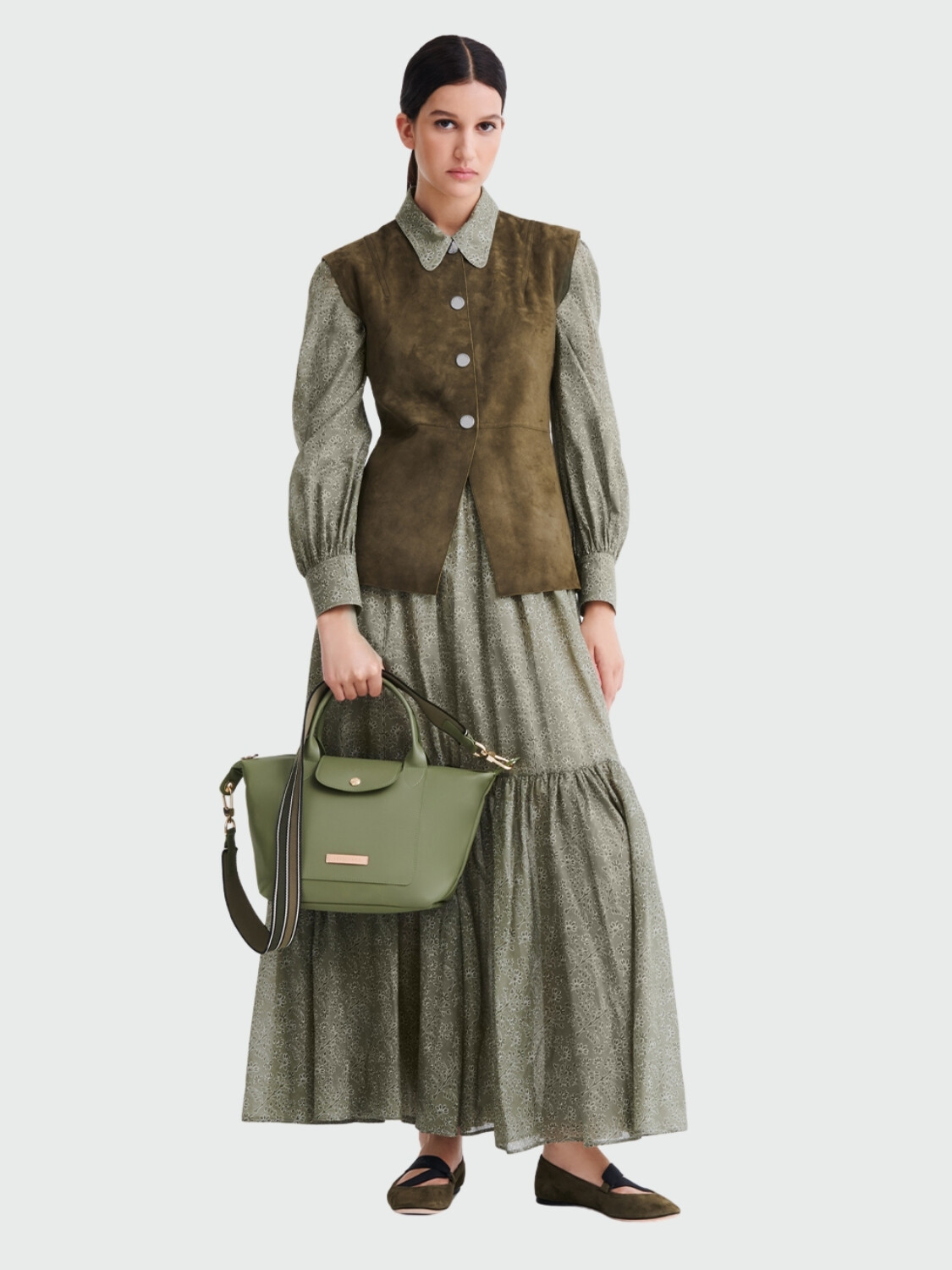 Longchamp - Bolso de cuero, Le Pliage du Jardinier 0