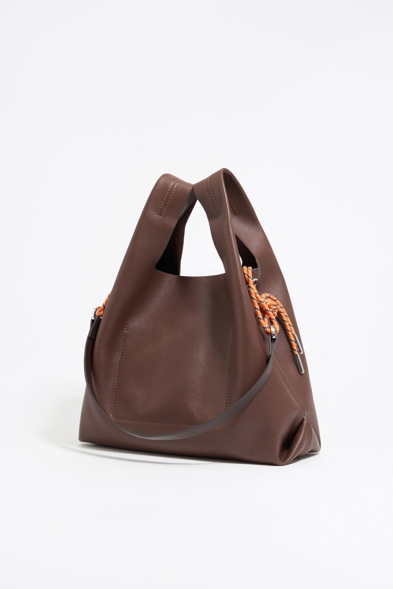 BOLSO PAPER M Marron