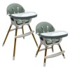 Silla de comer ELEGANT 2 en 1 mint Silla de comer ELEGANT 2 en 1 mint