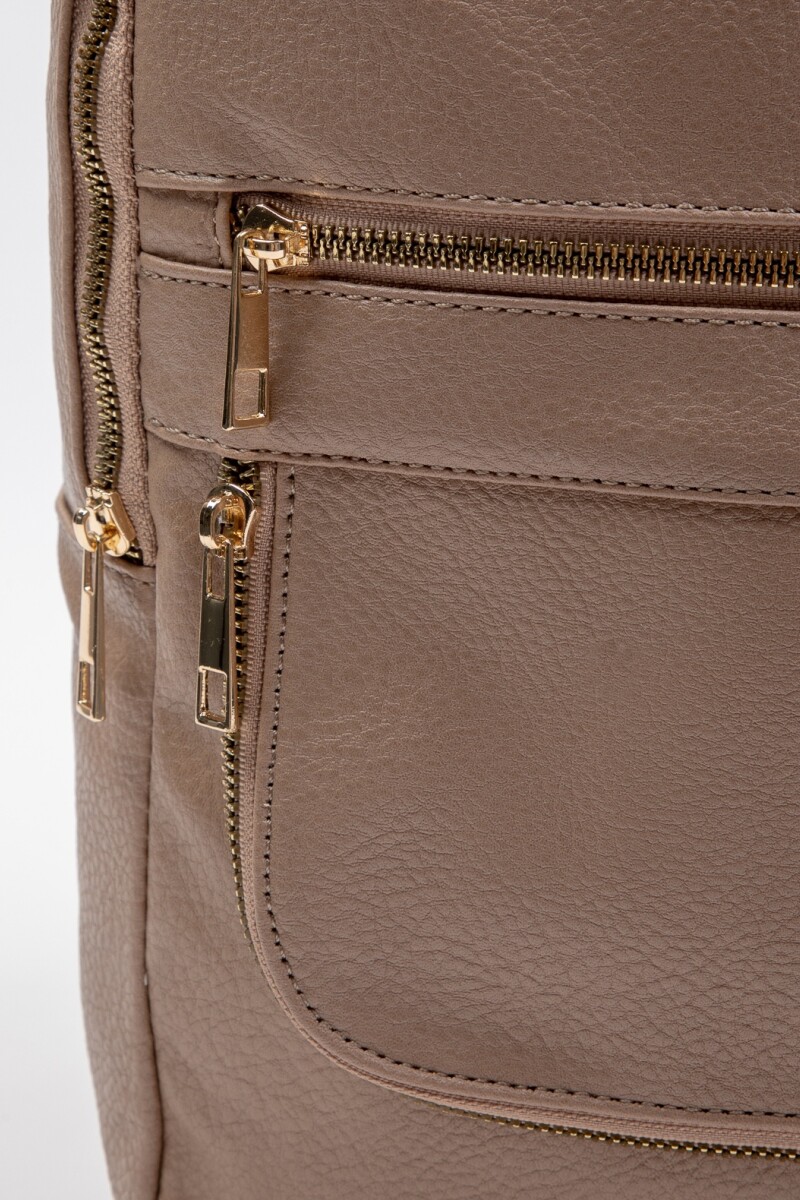 MOCHILA FRISON Beige