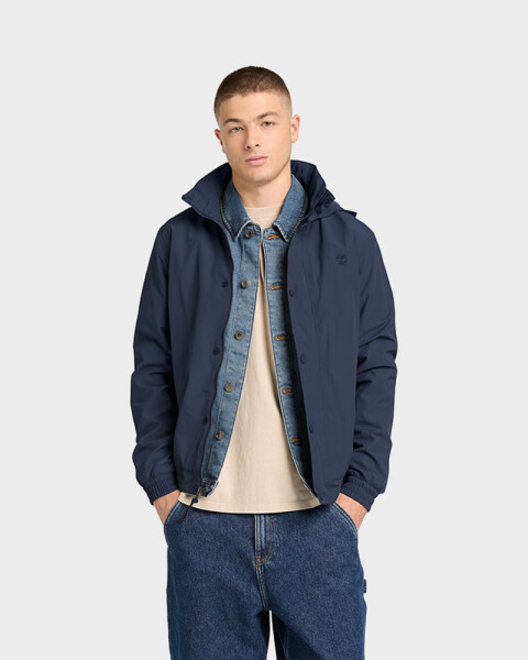 Casaca Waterproof Bomber Hombre Dark Sapphire