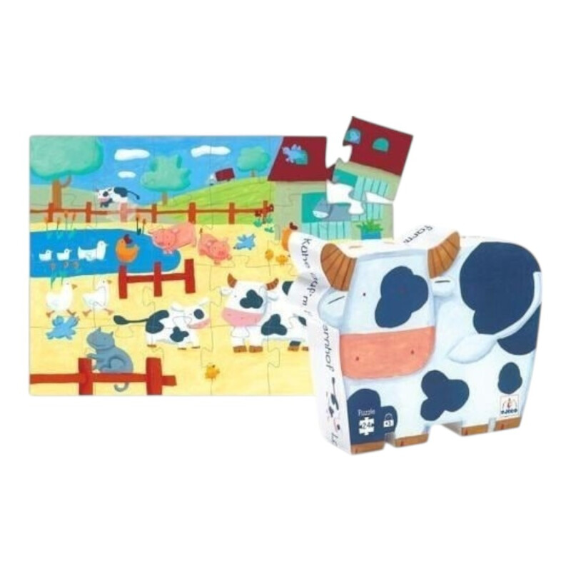 Puzzle Silueta Vaca Djeco Puzzle Silueta Vaca Djeco