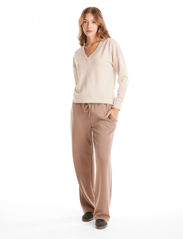 Jogger Basico Recto TOSTADO