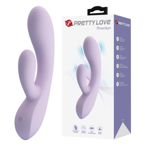 Vibrador Punto G y Clítoris Rosolyn Pretty Love Vibrador Punto G y Clítoris Rosolyn Pretty Love