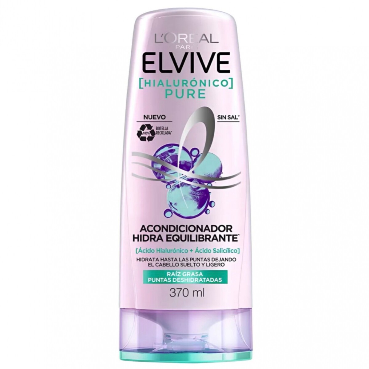 Acondicionador Elvive Hialurónico Pure 370ML 