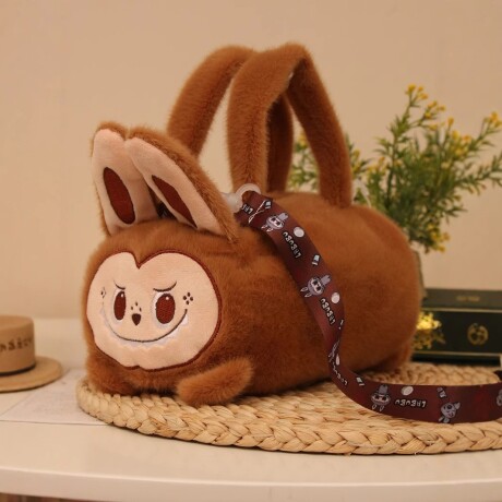 Bolso de Mano Infantil Labubu MARRON