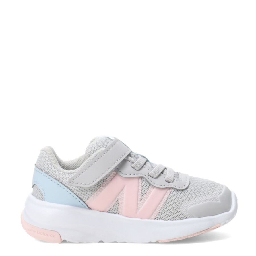 Championes de Niños New Balance Perfomance Infant Gris - Rosado - Celeste