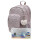 Mochila escolar espalda 17" con útiles Rosa