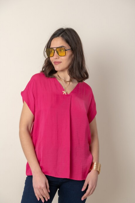 BLUSA MIRA Fucsia