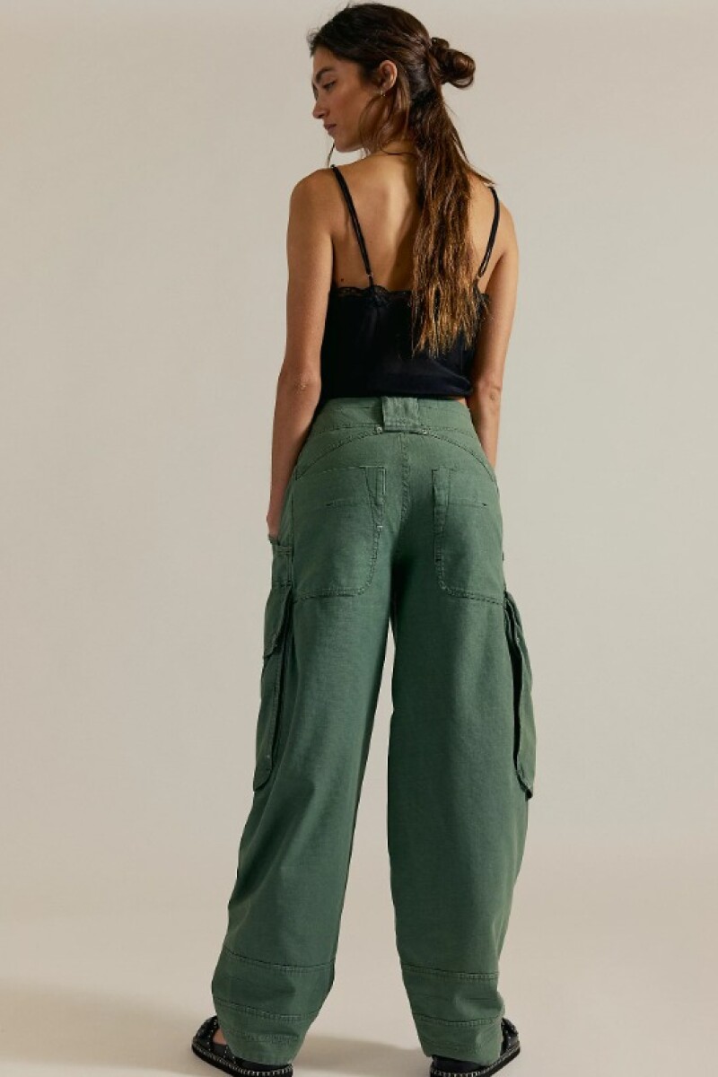 BRENTWOOD SLOUCH PANT Verde
