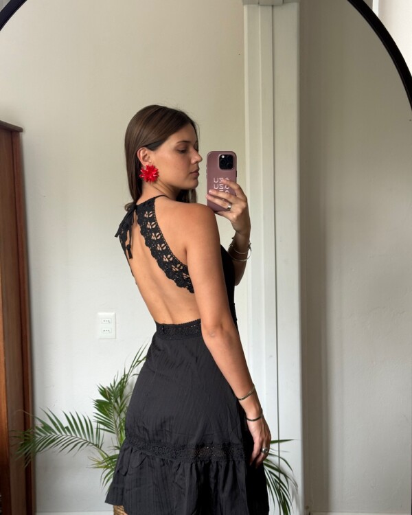 Vestido Amanda negro