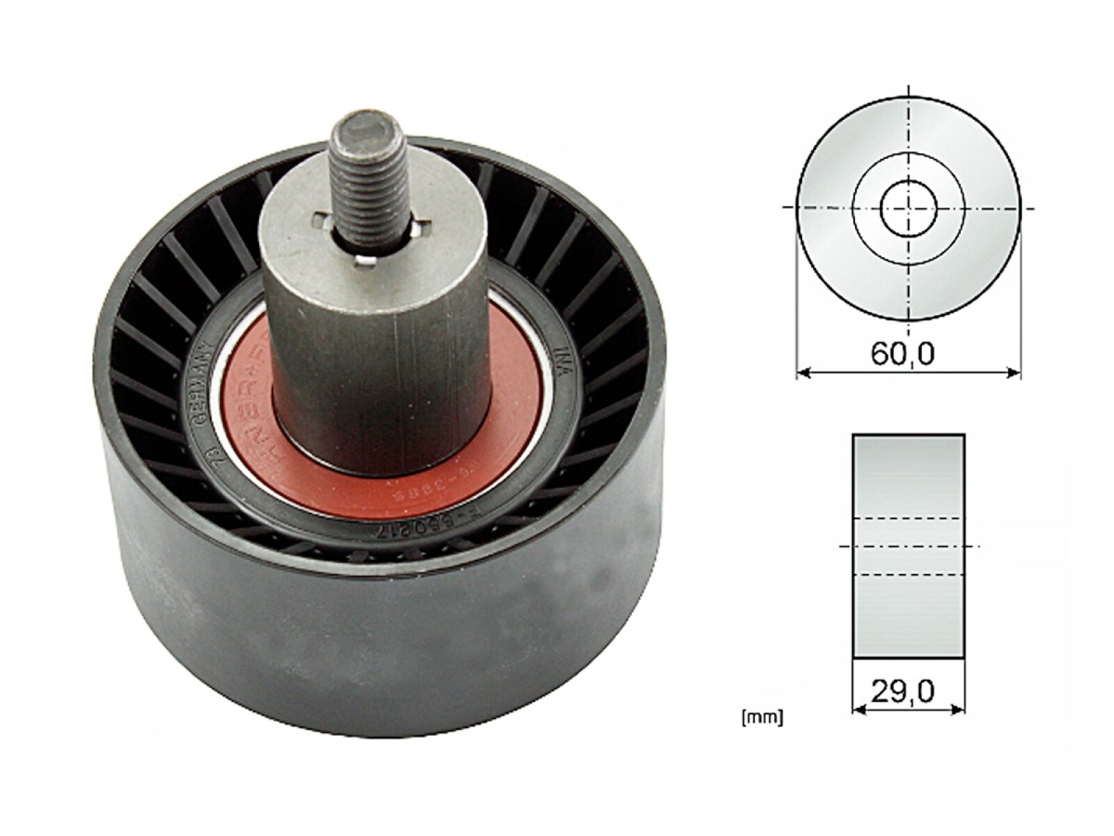 Tensor Guia Correa Dist. Ford Focus/Mondeo 91-12 