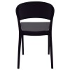 Silla Sissi Respaldo Cerrado en polipropileno - color Negro - 92046/409 - Tramontina Silla Sissi Respaldo Cerrado en polipropileno - color Negro - 92046/409 - Tramontina