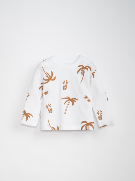 Remera estampa Blanco