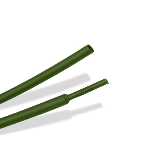 Tubo termocontraíble verde, Ø8/4mm s/adhesivo CF3316