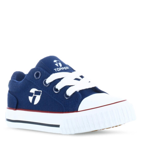 Championes Infantiles Topper Wagon Tenis Kids Azul Marino
