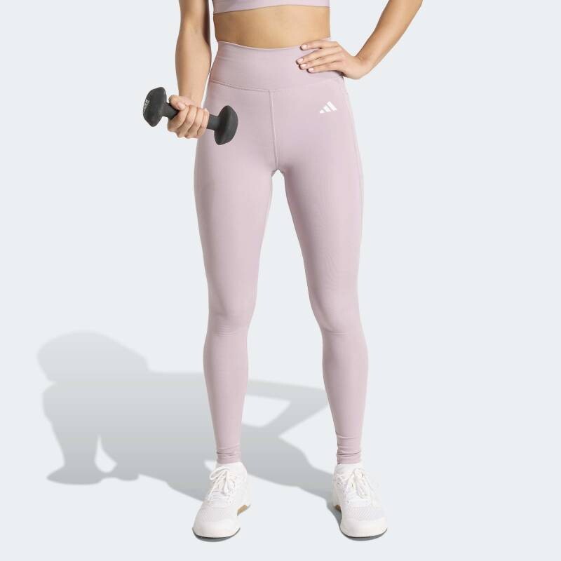 Calza Adidas Optime Essentials Bolsillo Oculto Rosado